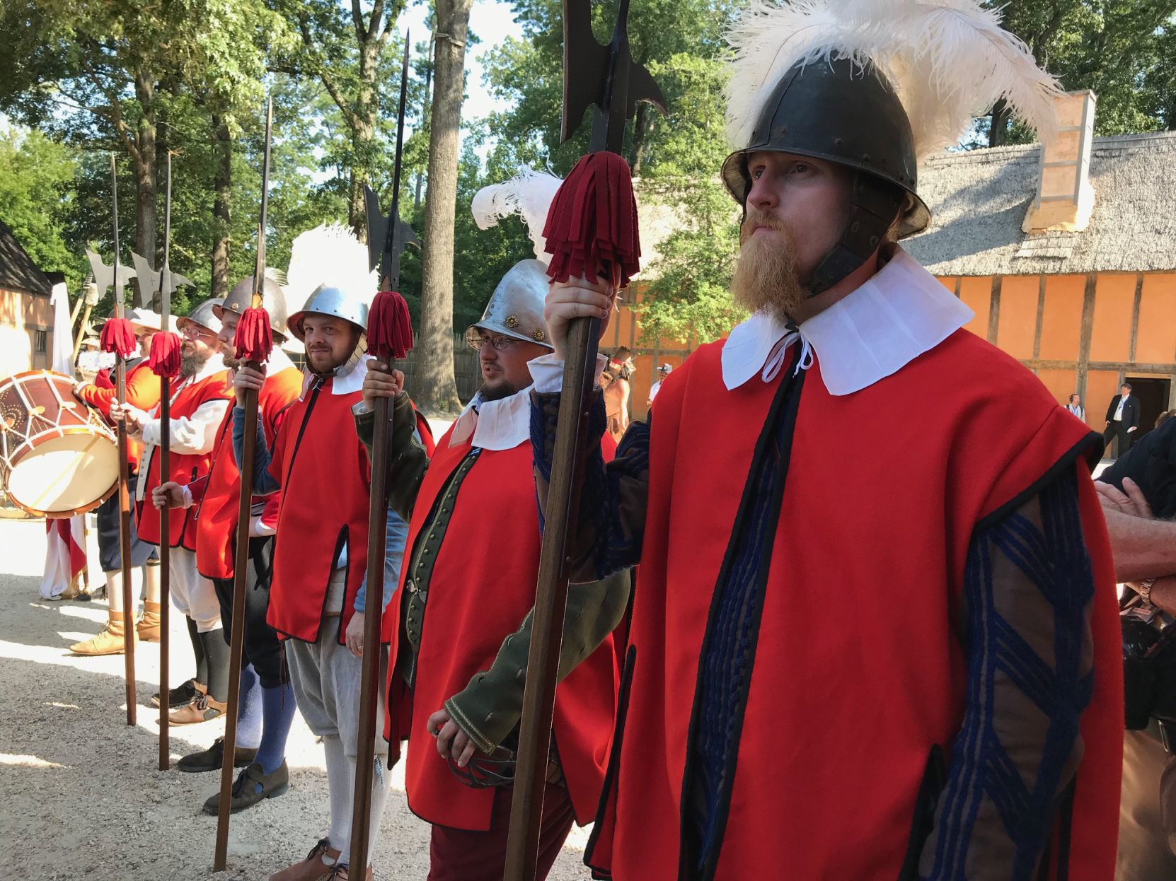 Jamestown guards
